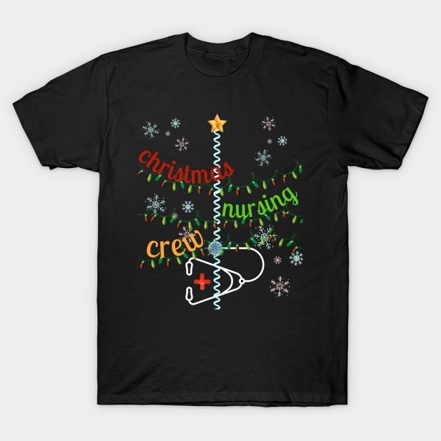 christmas nursing crew T-Shirt by Love My..